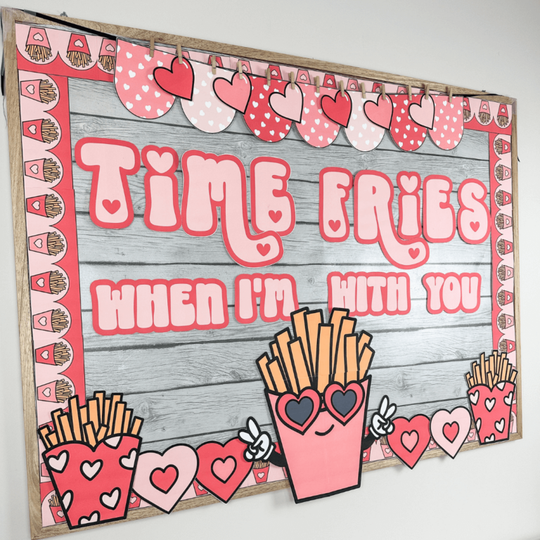 Valentine's Day bulletin board