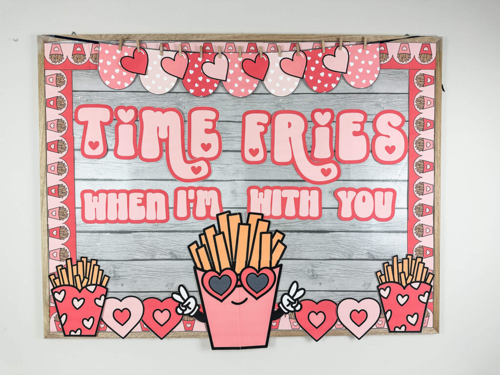 Valentine's Day bulletin board
