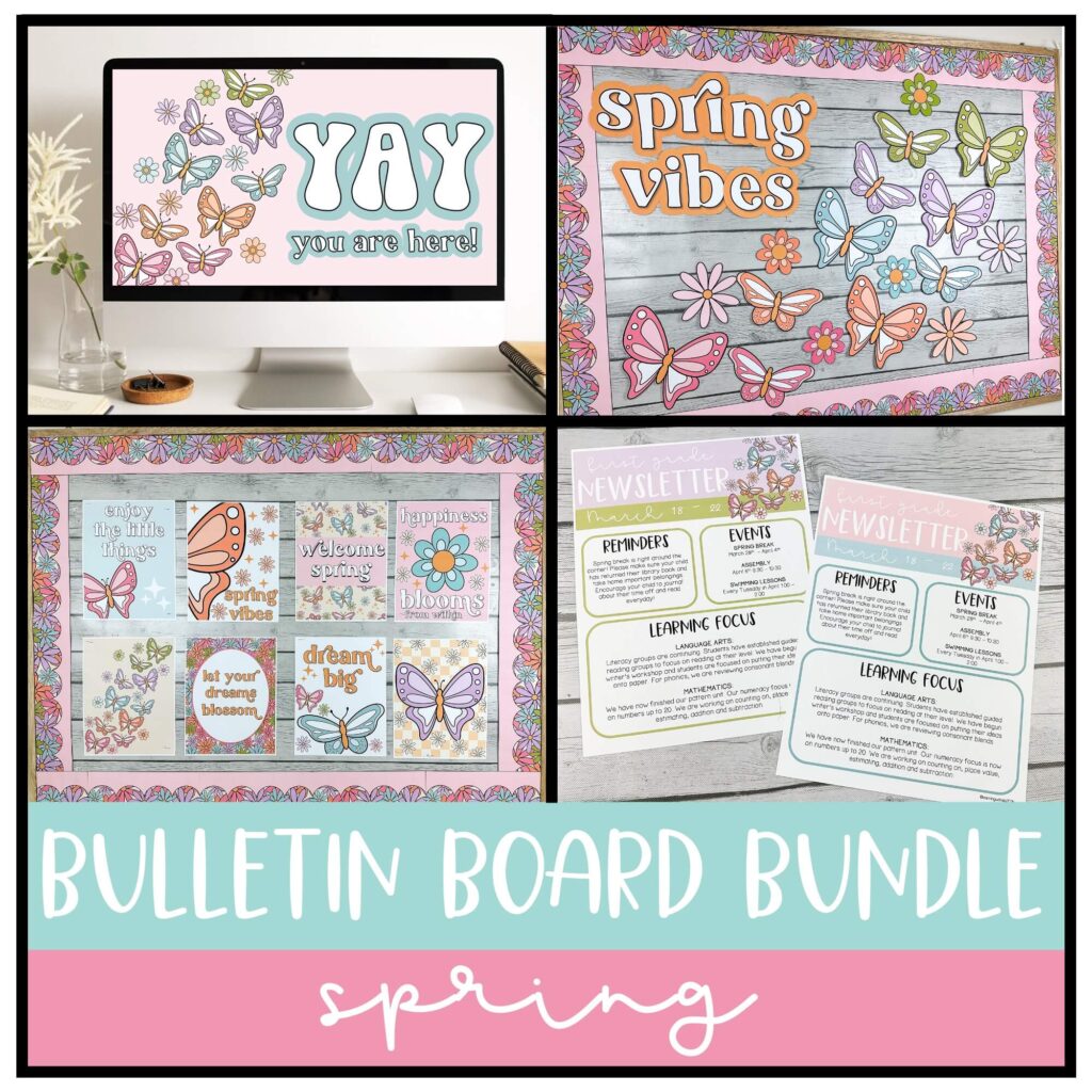 spring classroom decor