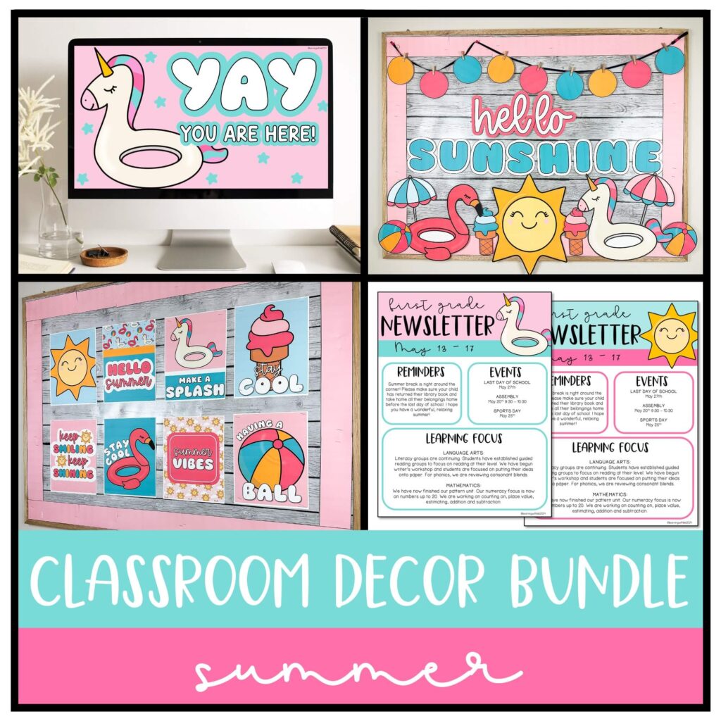 Summer Classroom Decor
