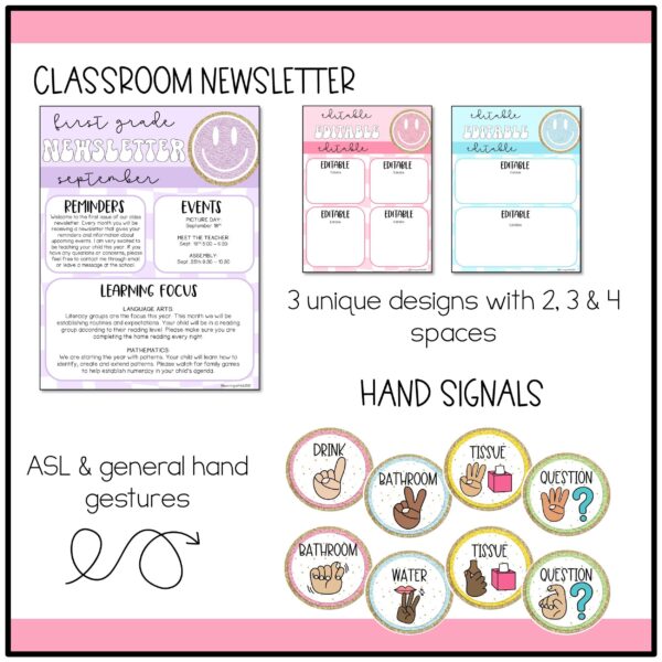 Retro Pastel Classroom Decor Bundle Retro Pastel Classroom Decor Bundle