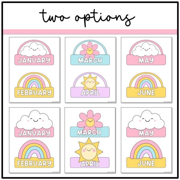 Slide4 pastel dreams birthday display