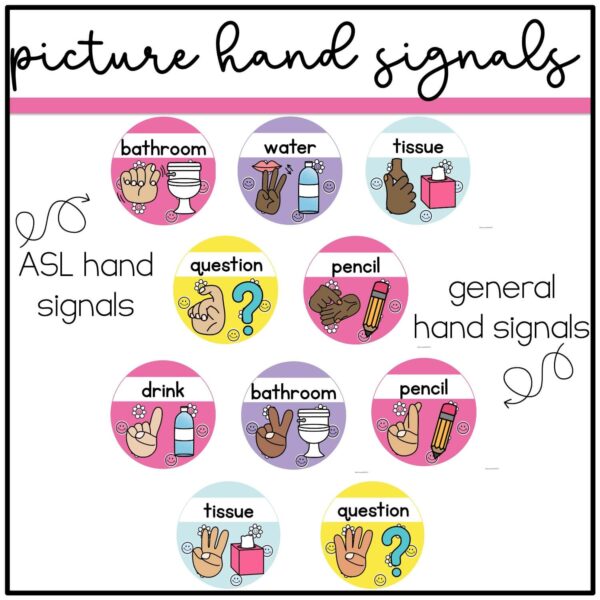 Happy Brights Hand Signals Happy Brights Hand Signals