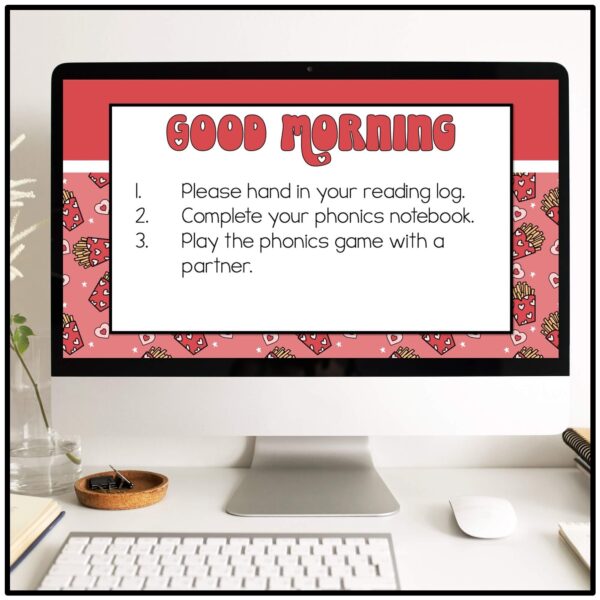 Valentine's Day Classroom Slides Valentine's Day Classroom Slides