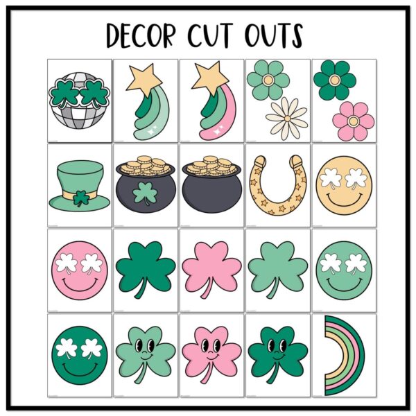 St. Patrick's Day Bulletin Board Kit St. Patrick's Day Bulletin Board Kit