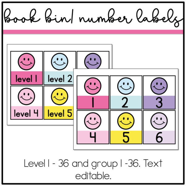Happy Brights Labels and Name Tags Happy Brights Labels and Name Tags