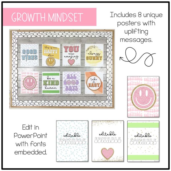 Retro Pastel Classroom Decor Bundle Retro Pastel Classroom Decor Bundle