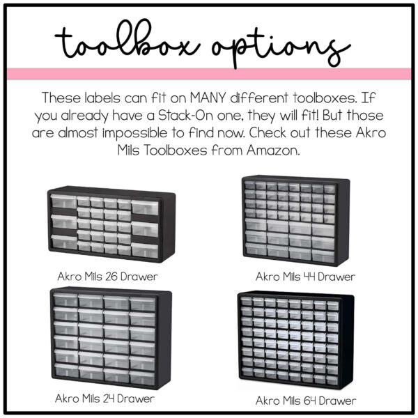 Teacher Toolbox Labels Retro Pastel Teacher Toolbox