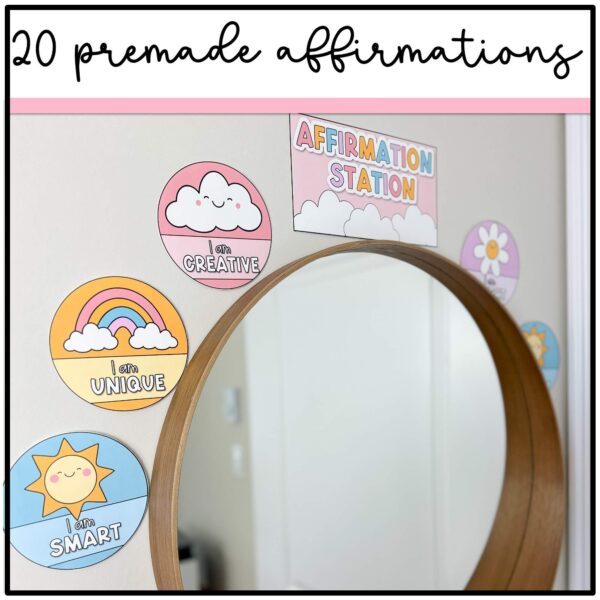 affirmation-station pastel dreams affirmation station