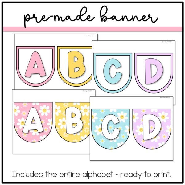 banner-template pastel dreams editable banner