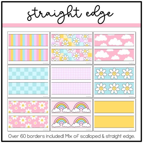 bulletin-board-borders Pastel Bulletin Board Borders