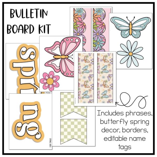Spring Bulletin Board Idea Spring Bulletin Board Idea