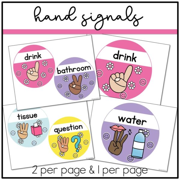 classroom-hand-signals-pdf Happy Brights Hand Signals