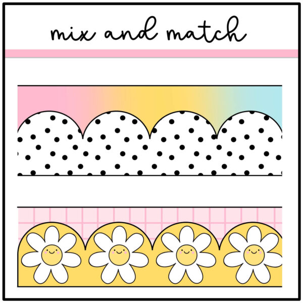 pastel-bulletin-board-borders Pastel Bulletin Board Borders