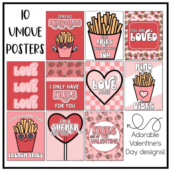 retro-valentines-day-bulletin-board Valentine's Day Posters