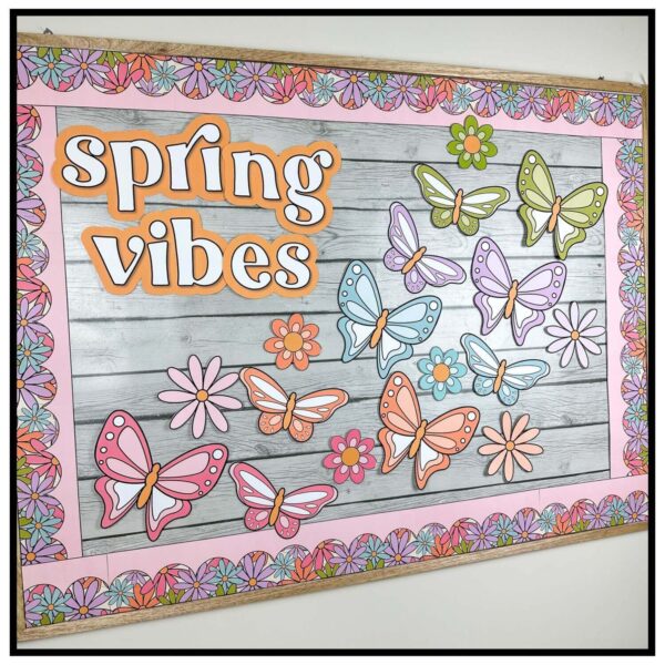 Spring Bulletin Board Idea Spring Bulletin Board Idea