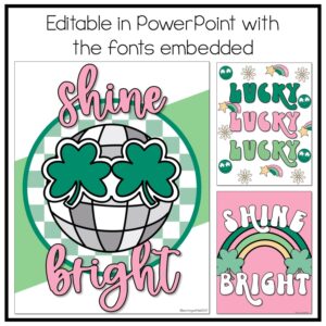 St. Patrick's Day Classroom Posters