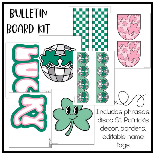 St. Patrick's Day Bulletin Board Kit St. Patrick's Day Bulletin Board Kit