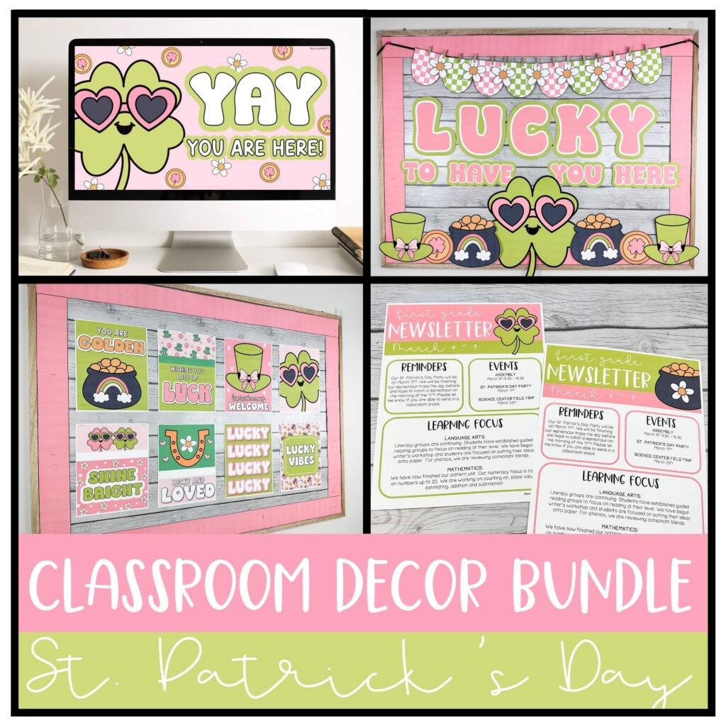 St. Patrick's Day Classroom Decor