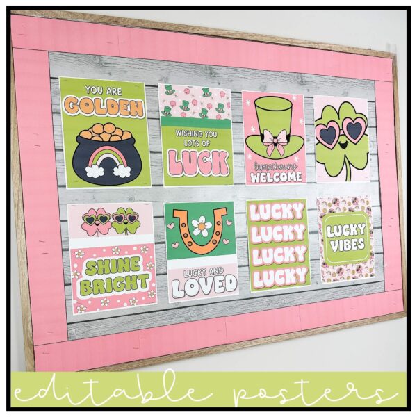 St. Patrick's Day Classroom Decor St. Patrick's Day Classroom Decor