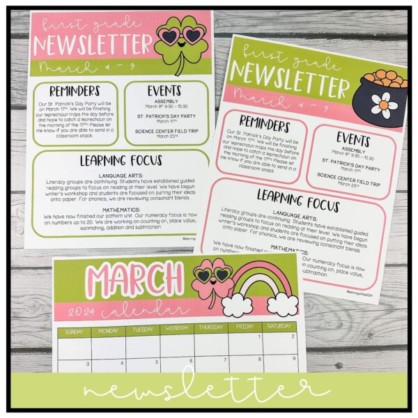 St. Patrick's Day Classroom Decor St. Patrick's Day Classroom Decor