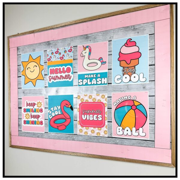 Summer Classroom Posters Summer Classroom Posters