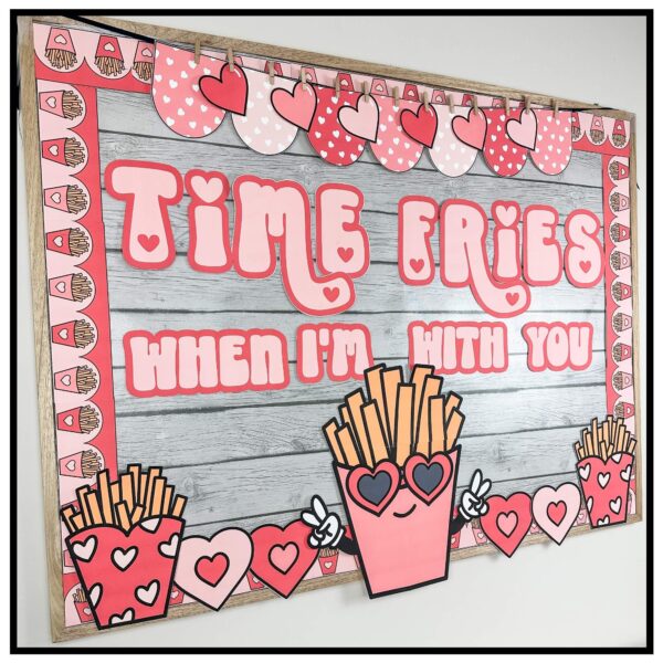Retro Valentine's Day Bulletin Board Retro Valentine's Day Bulletin Board