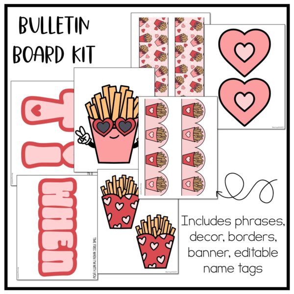 Retro Valentine's Day Bulletin Board Retro Valentine's Day Bulletin Board