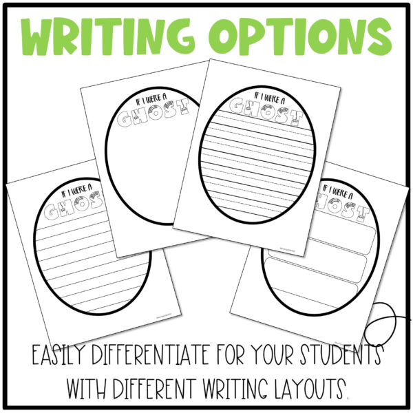 Halloween Writing Activity Halloween Writing Activity