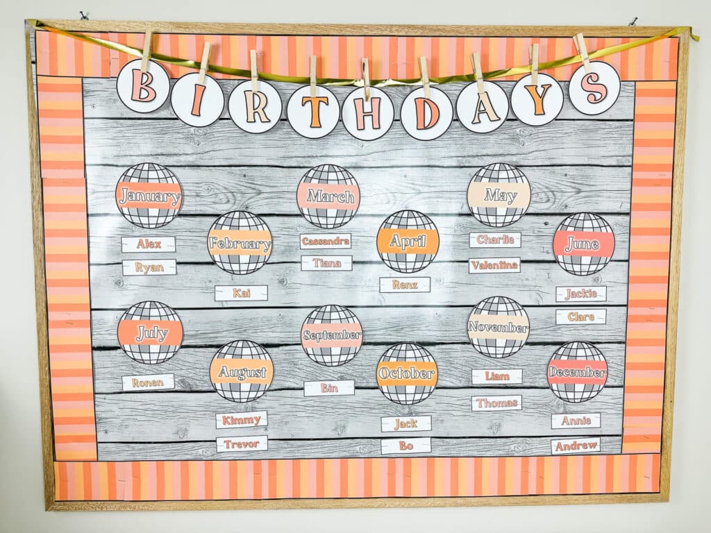Disco Classroom Decor