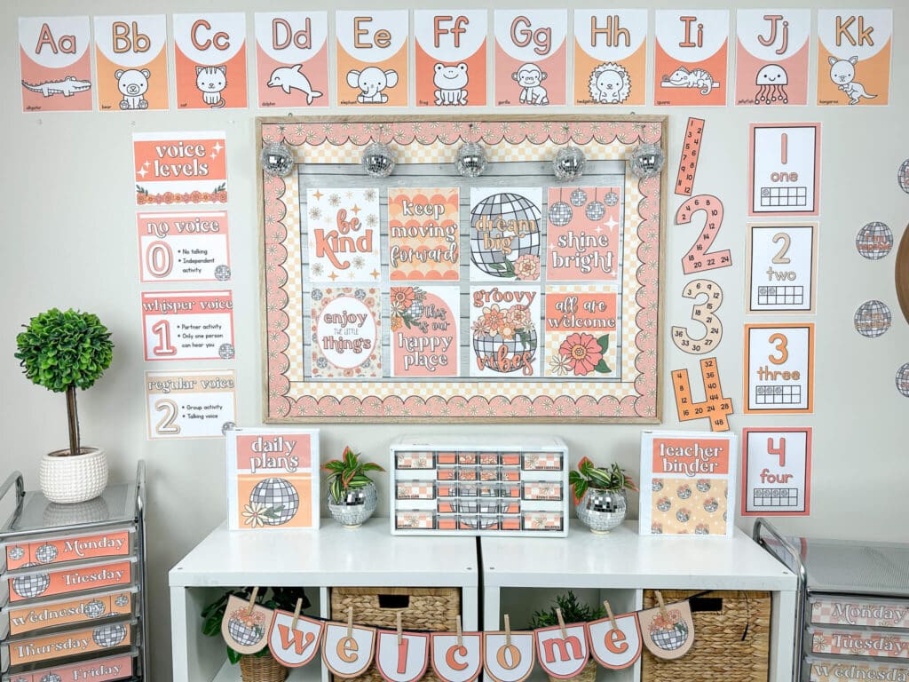 Disco Classroom Decor