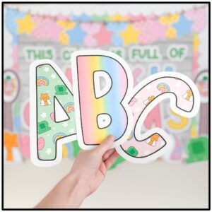St. Patrick's Day Bulletin Board Letters