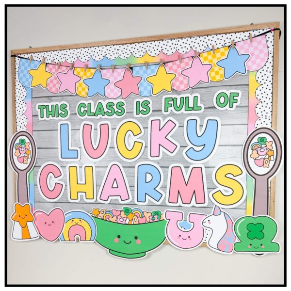 St. Patrick's Day Bulletin Board Lucky Charms St. Patrick's Day Bulletin Board Lucky Charms