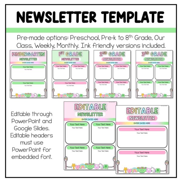 St. Patrick's Day Newsletter Template St. Patrick's Day Newsletter Template