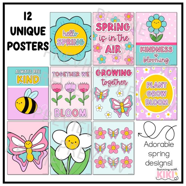 Spring Classroom Posters Spring Classroom Posters