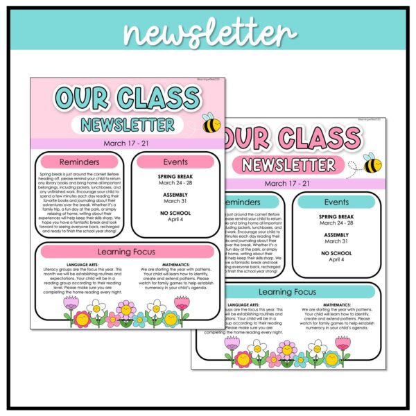spring classroom decor bundle spring classroom decor bundle