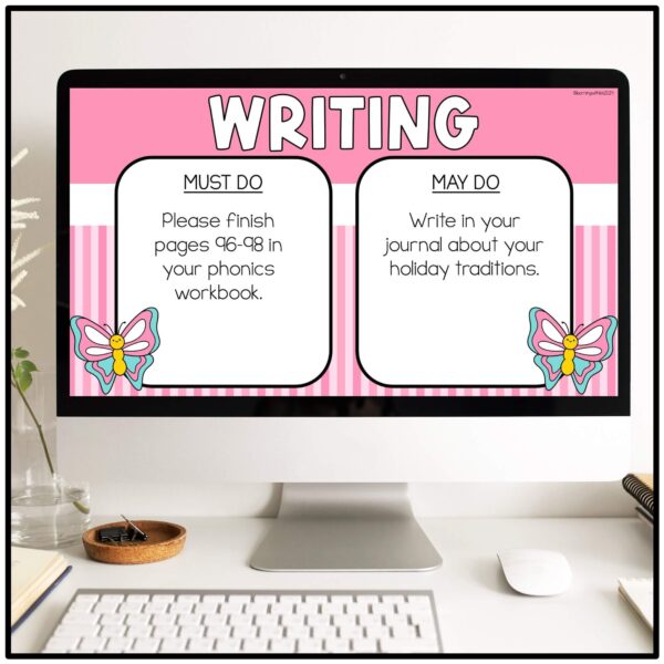 Spring Slides Template Spring Slides Template