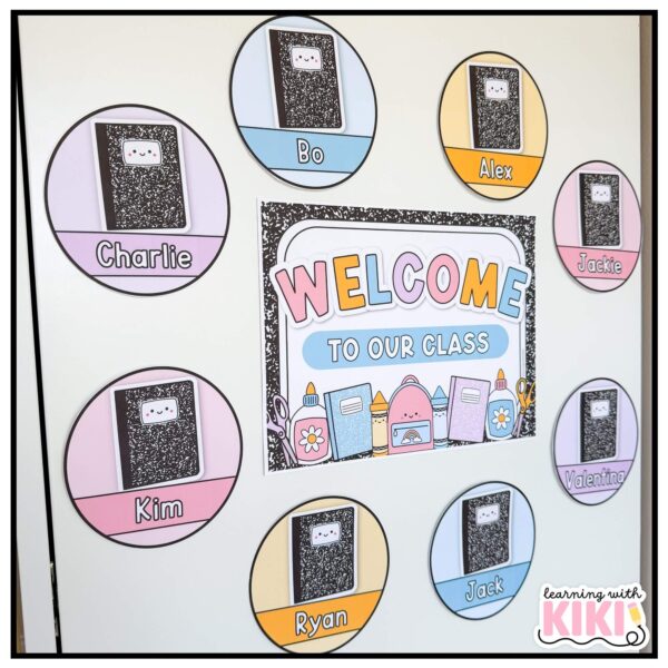welcome-display composition notebook welcome display