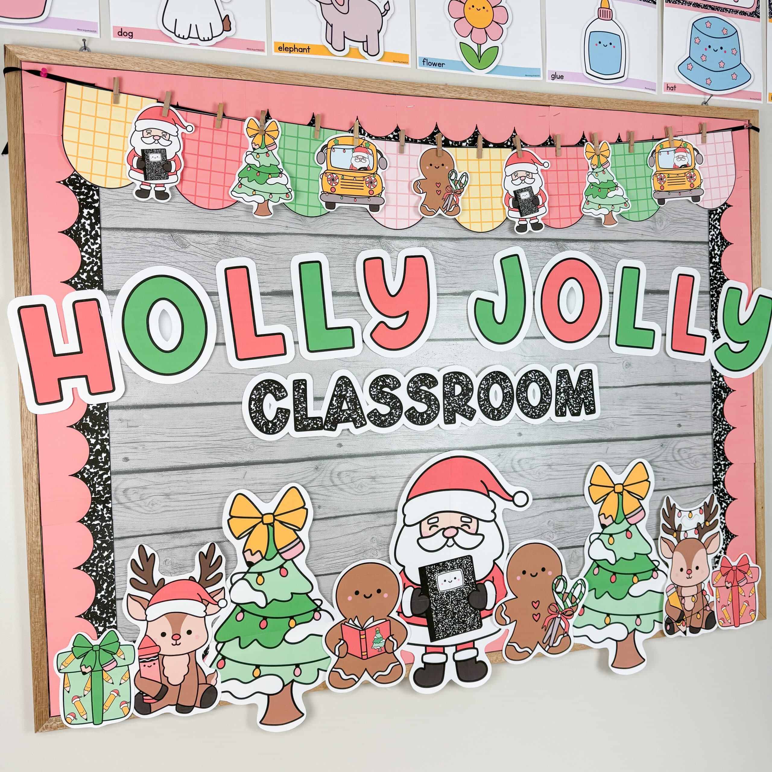 christmas classroom decor